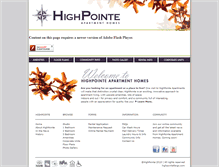 Tablet Screenshot of highpointefargo.com